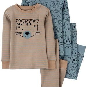 Set of two toddler 100% snug fit cotton pajamas